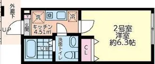 Avel【302号室】の間取り