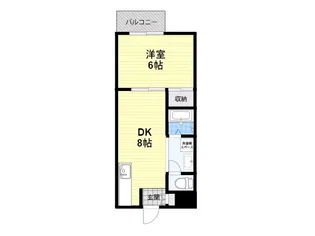 暁マンション【2階】の間取り
