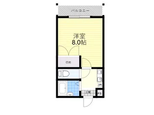 サニーウェルKIHARA【104号室】の間取り
