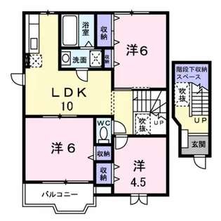 シルエラ 1【2階】の間取り