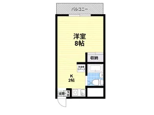 スポーリア今井【4階】の間取り