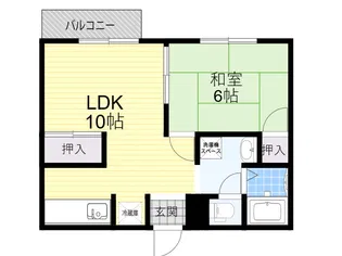 アネックス石川 B棟【201号室】の間取り