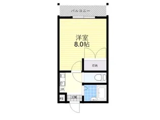 サニーウェルKIHARA【205号室】の間取り