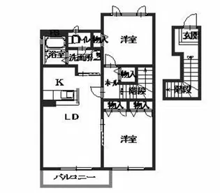 アンジェロC【2階】の間取り
