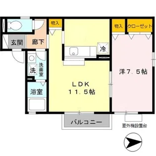 エクセレントステージ【2階】の間取り