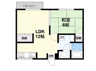 アネックス石川 C棟【101号室】の間取り