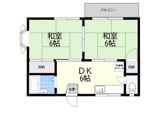 セイコーハイツ【2階】の間取り