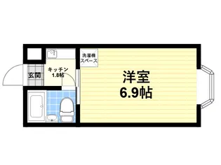 シティライフ高田【1階】の間取り