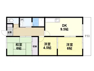エスペランサ森川1【1階】の間取り