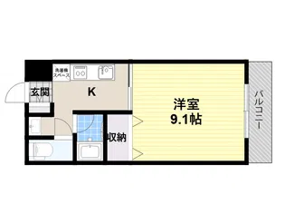レナードU【4階】の間取り