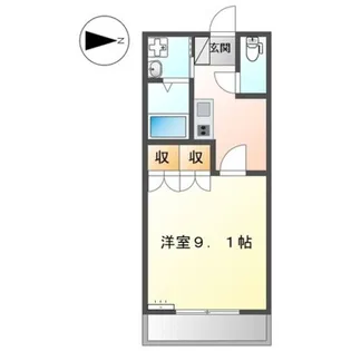 メゾンドプリムベール【2階】の間取り