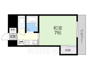 サンハイツ【3階】の間取り