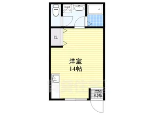 トキワビル【1階】の間取り