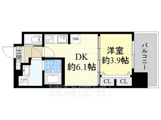 プレジオ十三【3階】の間取り