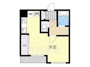 大阪府堺市堺区大浜北町3丁【マンション】の間取り