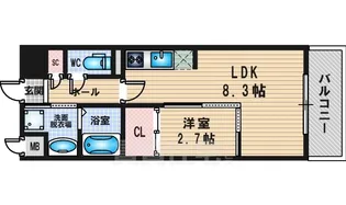 グランドステージ十三【5階】の間取り