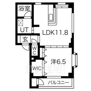 センキ【3階】の間取り