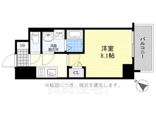 エスリード名古屋東別院【5階】の間取り