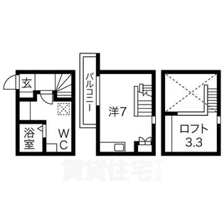 Kanon(カノン)【1階】の間取り