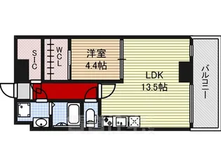 Viare storia【11階】の間取り