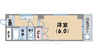 フレンズB棟【1階】の間取り