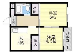 グロー緑地公園(旧 プロムナード緑地公園)【2階】の間取り