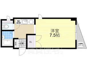 1Kの間取り画像