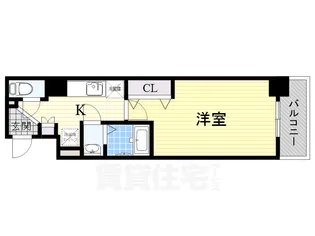 ラグゼ東三国α【3階】の間取り