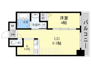 Zioエイト清水丘【5階】の間取り