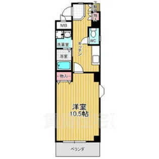 本州ビル2【4階】の間取り