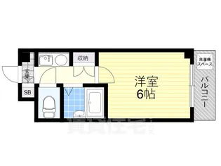 サンシャイン高殿【3階】の間取り