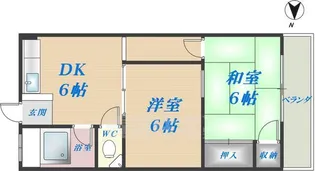 メゾン寿【2階】の間取り