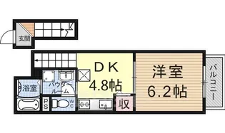 ロハスK【2階】の間取り