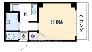 丸共ビル【2階】の間取り