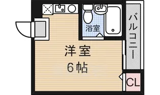 ベルロ太子橋【1階】の間取り