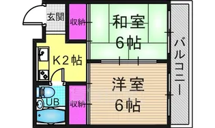 エスプリット横山【3階】の間取り