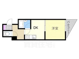 ウィングNO.1【3階】の間取り