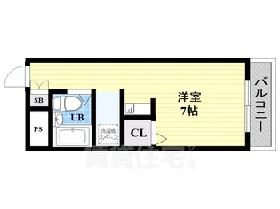 十三ホワイティ【1階】の間取り