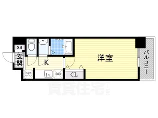 ラグゼ東三国α【3階】の間取り