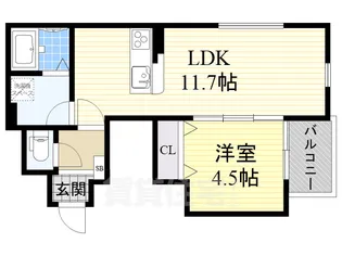 Flannel【1階】の間取り
