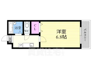 フラッツ7【1階】の間取り