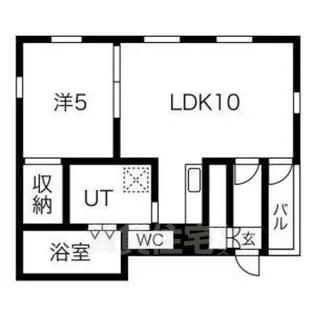La Bala 桜本町【2階】の間取り
