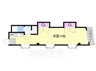 伊勢マンション【2-A号室】の間取り