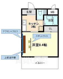 ライフ21【2階】の間取り