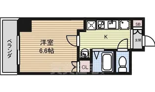 ヒルズ・フドー【2階】の間取り