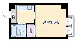 ハウスピエーメ【3階】の間取り