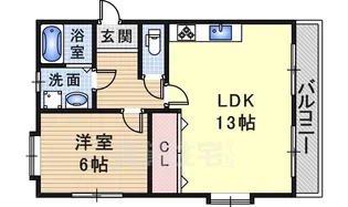 ピーターハウス【2階】の間取り