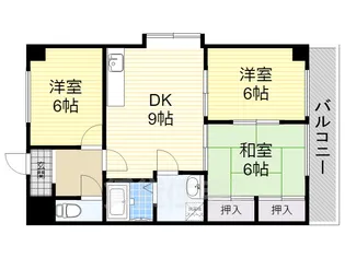 ジュネコキアージュ桜山【10階】の間取り