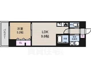 RESIDENCE DRACAENA【7階】の間取り