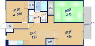 プロシード【1階】の間取り